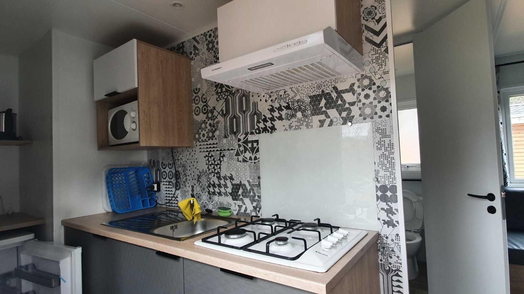 Camping L'Enclave Mobil-Home Estavar Exterior foto